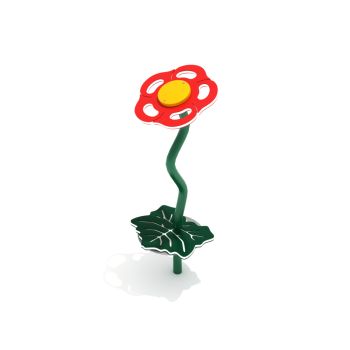 Freestanding Flower Stepper with Leaf
