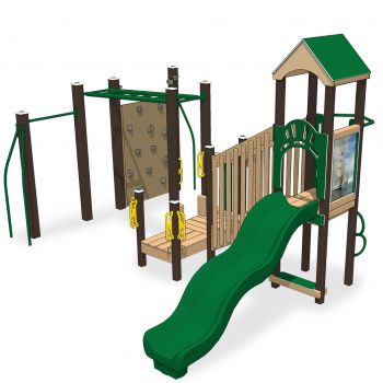 Tall Ships Recycled Playground - Front View