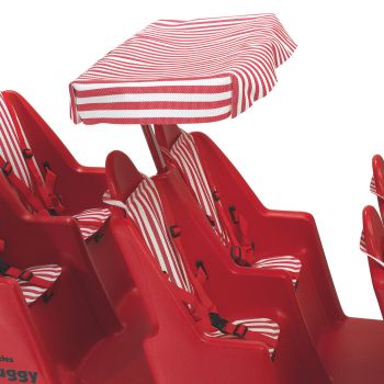 Angeles Bye-Bye Buggy Striped Canopy