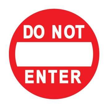 Do Not Enter Sign