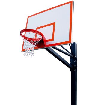 Steel Playground Basketball System with Square Post 