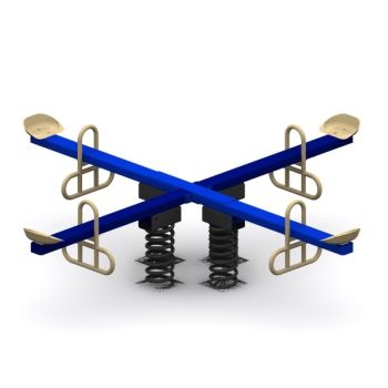 Four-Seat Teeter-Totter