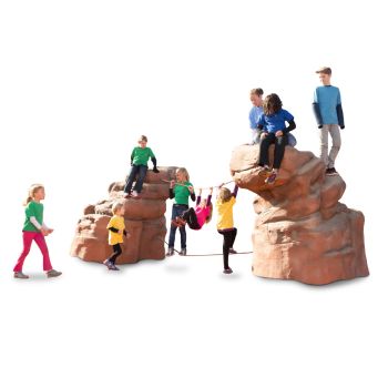 NatureROCKS The Rockies Netted Boulders