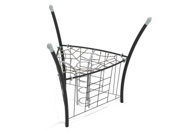 Freestanding Combination Manhole Rope Climber with Side Nets