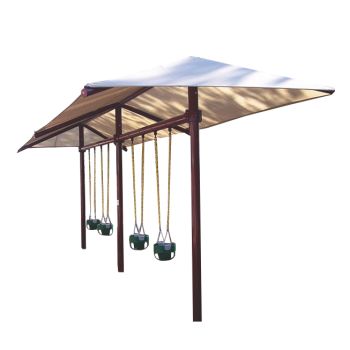 Single Post Swing with Shade