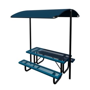 Picnic Table Arch Fabric Shade