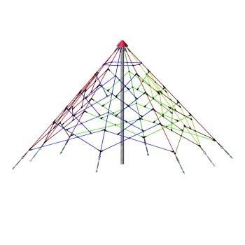4-Sided Super Net Climber 1 (148-inch install height)