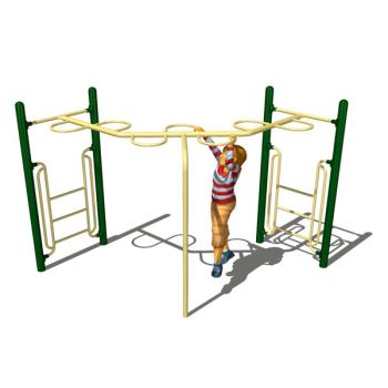Freestanding 90 Degree Loop Rung