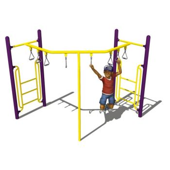 Freestanding 90 Degree Trapeze Ring