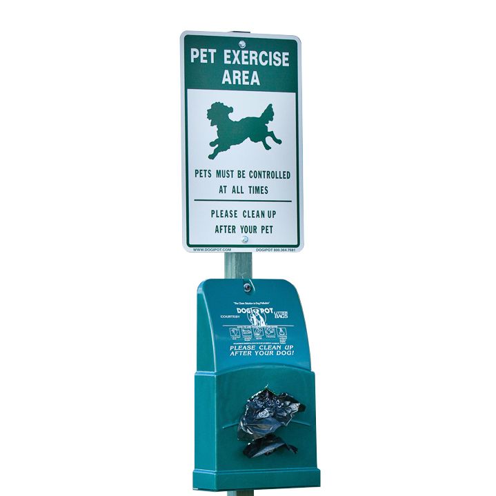 Aluminum Off-Leash Pet Sign