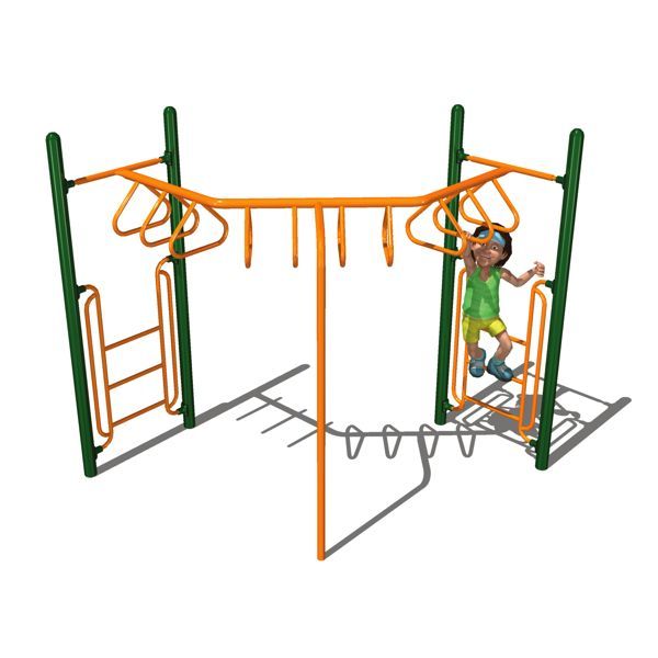 Freestanding 90 Degree Tri-Rung